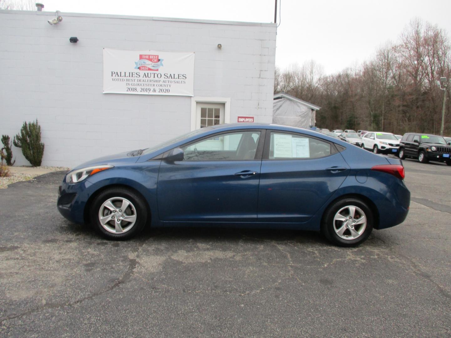 2014 Hyundai Elantra (KMHDH4AE0EU) , AUTOMATIC transmission, located at 540a Delsea Drive, Sewell, NJ, 08080, (856) 589-6888, 39.752560, -75.111206 - Photo#2